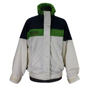 Columbia Vintage Women’s Size Large Bugaboo Colorblock Winter Jacket‎ Ski FLAW